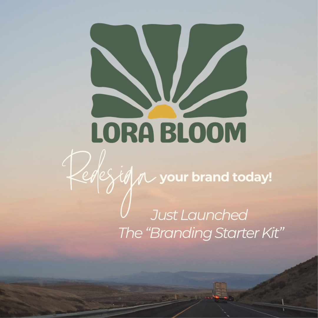 Redesign Your Brand with Lora Bloom's New Branding Starter Kit