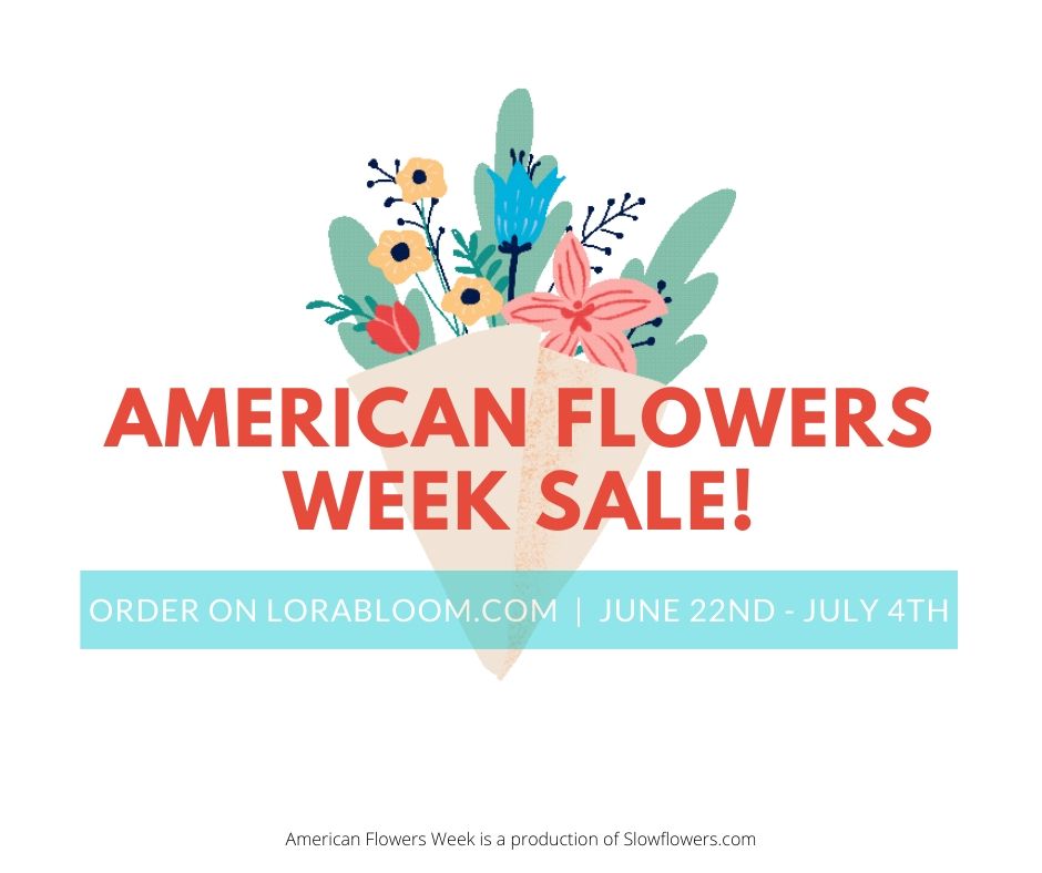 The American Flowers Week Sale!